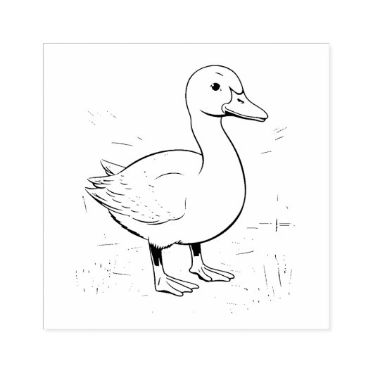 Duck Rubberstempel (Afrduk)