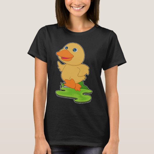 Duck Runner Running Sports T-shirt (Voorkant)