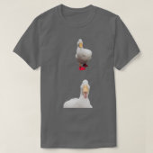 Duck Running NYC Marathon 2021 Wrinkle The Duck M T-shirt (Design voorkant)