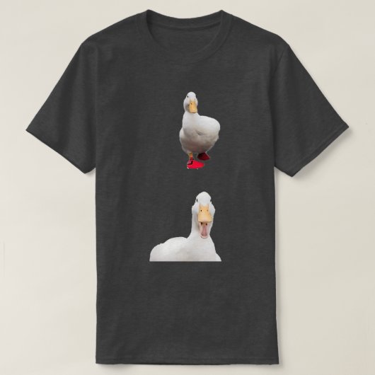 Duck Running NYC Marathon 2021 Wrinkle The Duck Ma T-shirt (Design voorkant)