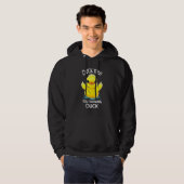 Duck Saying  Rubber Duck Hoodie (Voorkant volledig)