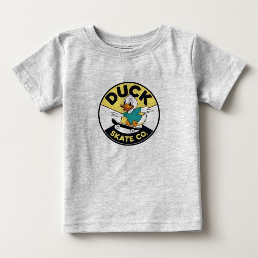 Duck Schaats Co. Cool Cartoon Skater T-shirt (Voorkant)