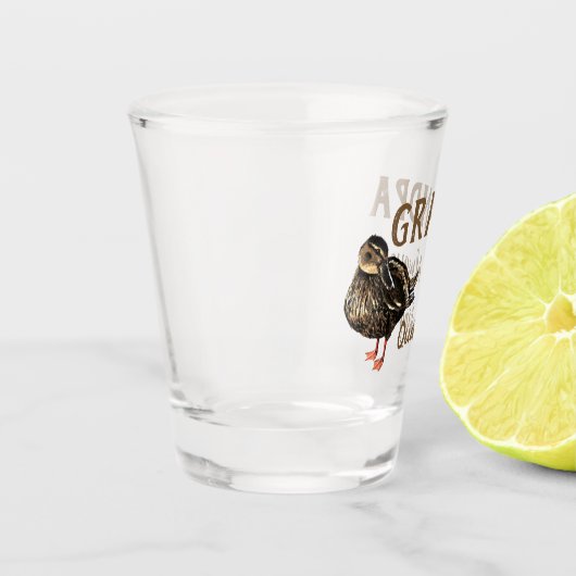 Duck Shot Glass Shot Glas (Links)