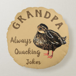 Duck Sierkussen Rond Kussen