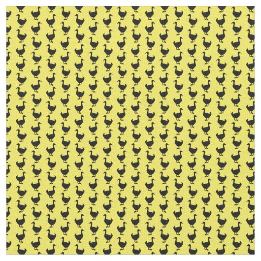 Duck Silhouettes CUSTOM-ACHTERGRONDKLEUR Stof (Close Up)