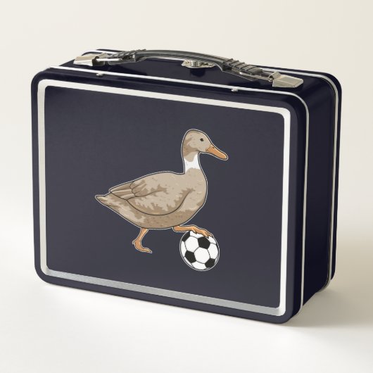 Duck Soccer Player Soccer (Achterkant)