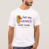 Duck Song t shirt zonder zangdruppels logo (Voorkant)