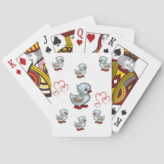 Duck-speelkaartdeck Pokerkaarten (Achterkant)