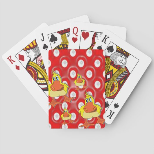 Duck-speelkaartdeck Pokerkaarten (Achterkant)
