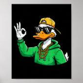 Duck Sungles Men Kids Boys Girls Youth Teen Women  Poster (Voorkant)