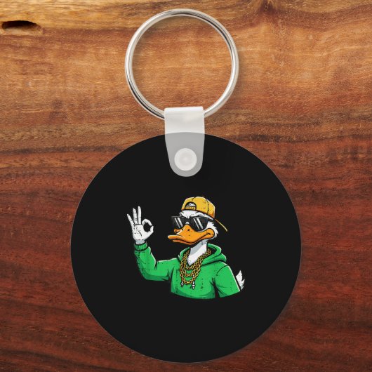 Duck Sungles Men Kids Boys Girls Youth Teen Women  Sleutelhanger (Voorkant)