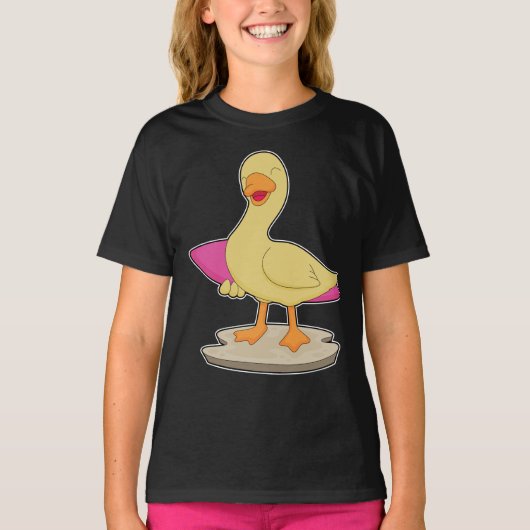Duck Surfer Surfboard T-shirt (Voorkant)