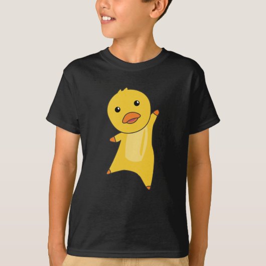 Duck Sweet Ducks Yellow Birds for Children T-shirt (Voorkant)