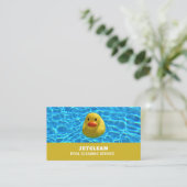 Duck, Swimming Pool Cleaner Visitekaartje (Staand voorkant)