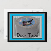 Duck tape briefkaart (Voorkant / Achterkant)