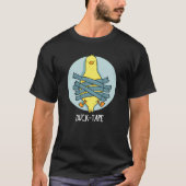 Duck Tape Funny Duct Tape Pun Dark BG T-shirt (Voorkant)