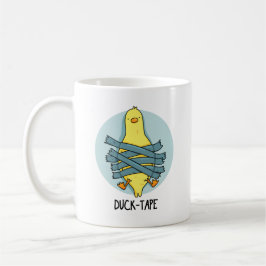 Duck Tape Funny Duct Tape Pun Koffiemok