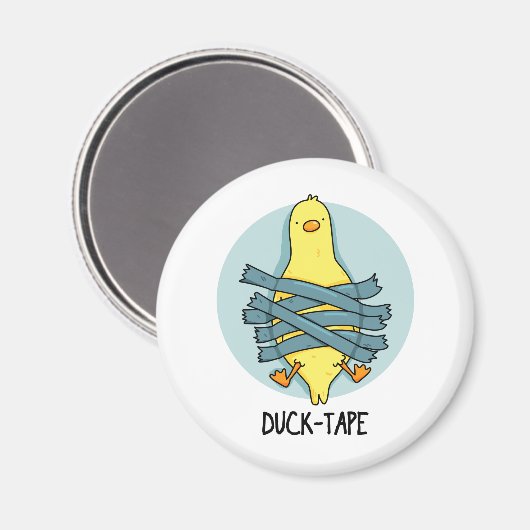 Duck Tape Funny Duct Tape Pun Magneet (Voorkant / Achterkant)