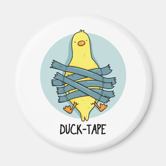 Duck Tape Funny Duct Tape Pun Magneet (Voorkant)