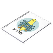Duck Tape Funny Duct Tape Pun Notitieboek (Linkerzijde)