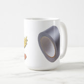 duck tape sarcasm koffiemok (Voorkant rechts)