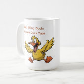 duck tape sarcasm koffiemok (Voorkant links)