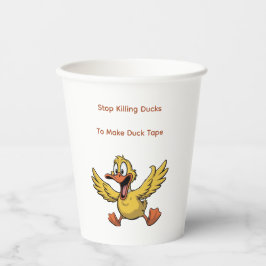 duck tape sarcasm papieren bekers