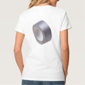 duck tape sarcasm t-shirt (Achterkant)