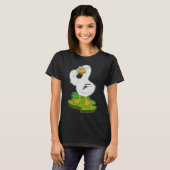 Duck Teacher Boek T-shirt (Voorkant volledig)