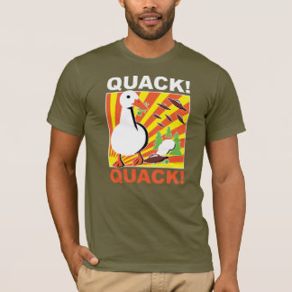 Duck tegen Aliens Propaganda Poster T-shirt