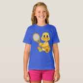 Duck Tennis racket T-shirt (Voorkant volledig)