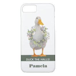 Duck the Halls Kerstmis iPhone 8/7 Hoesje