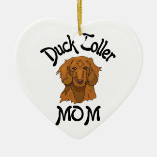 Duck Toller mama Keramisch Ornament