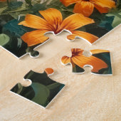 Duck Tolling Retriever Riverside Lily Kunst Legpuzzel (Zijkant)