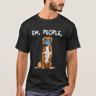 Duck Tolling Retrievers Ewt Mensen Hond Draagt Gez T-shirt