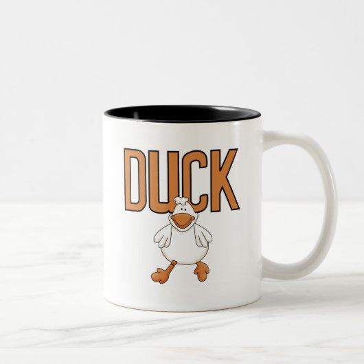 Duck Tshirts en Gifts Tweekleurige Koffiemok (Rechts)