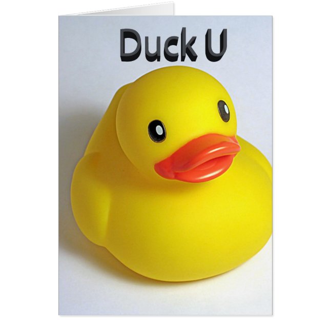 Duck U (Voorkant)