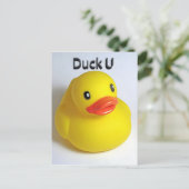 Duck U Briefkaart (Staand voorkant)
