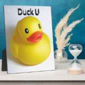 Duck U Fotoplaat (Zijkant)