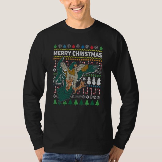 Duck Ugly KerstSweater Wildlife Series T-shirt (Voorkant)