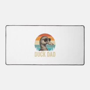 Duck Vader Vintage Gravure Retro Zonsondergang Shi Bureaumat