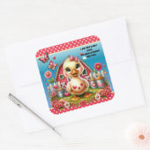 Duck Valentijnsdag Sticker (Envelop)
