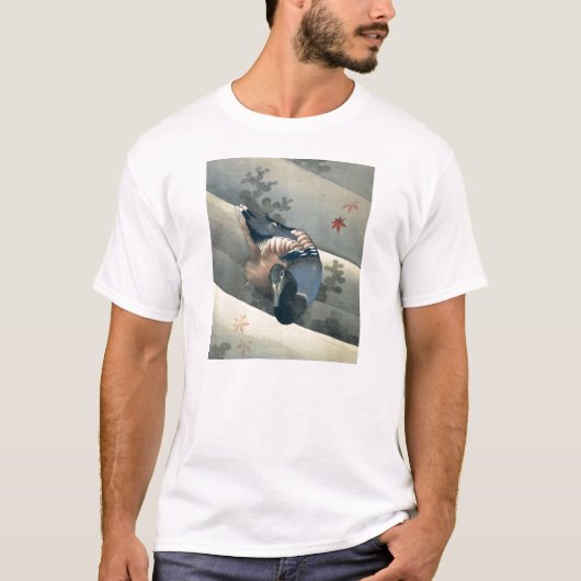 Duck van Katsushika Hokusai T-shirt (Voorkant)