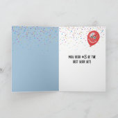 Duck verjaardag voor een groot kleinkind kaart (Binnen)