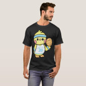 Duck verkleed als basketbalspeler t-shirt (Voorkant volledig)