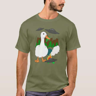 Duck versus Aliens T-shirt