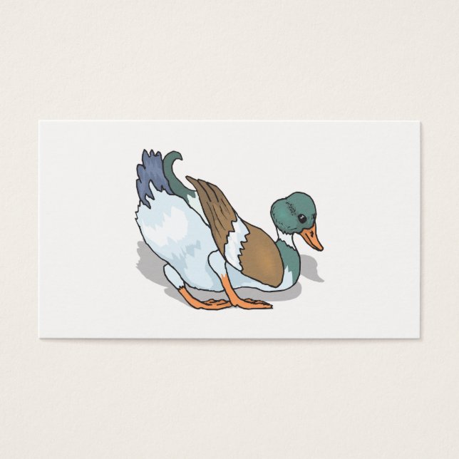 Duck Visitekaartje (Voorkant)