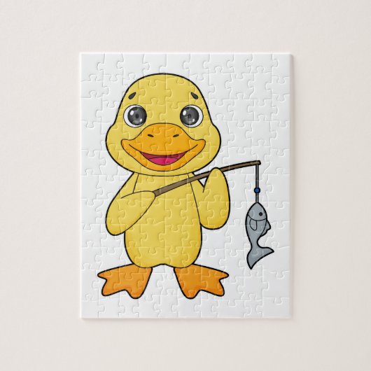 Duck Vist Fisher Finshing rod Legpuzzel (Verticaal)