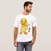 Duck Vist Fisher Finshing rod T-shirt (Voorkant volledig)