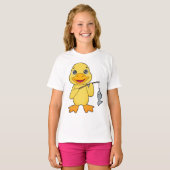 Duck Vist Fisher Finshing rod T-shirt (Voorkant volledig)